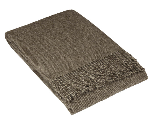 Cambridge Throw - 100% NZ Wool -  Natural